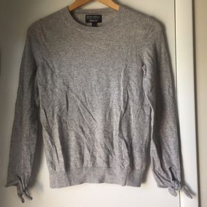 Banana Republic Grey Cashmere Blend Sweater
